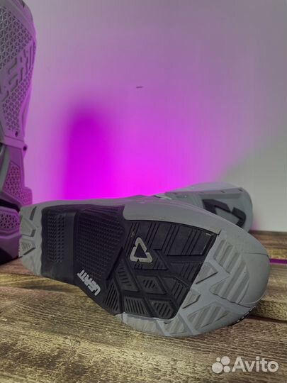 Мотоботы Leatt 5.5 Flexlock Enduro Grey