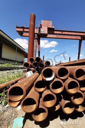 Прямошовная стальная труба 820х11 по ГОСТ 20295-85* из стали 17Г1с-у со склада Санкт-Петербург с дос