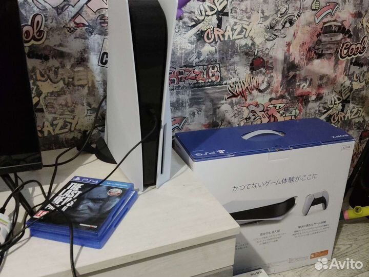 Play station 5, fifa, tlou2, 2джойстика