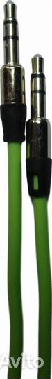 Кабель M13 штекер 3.5мм x штекер 3.5мм TPU 1м. Зел