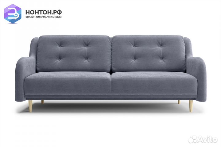 Диван книжка Глосс темно-серый