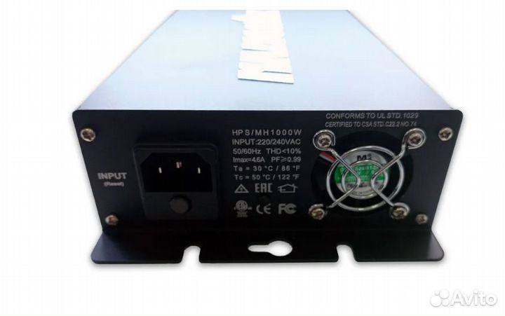 Электронный балласт эпра Nanolux OG 1000W для днат