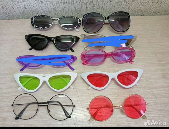 Солнцезащитные и декоративные очки