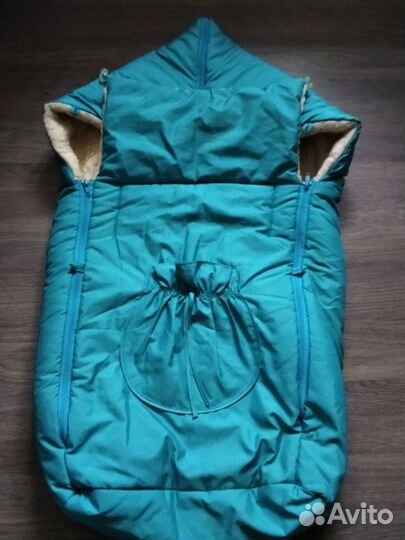 Теплый конверт в коляску