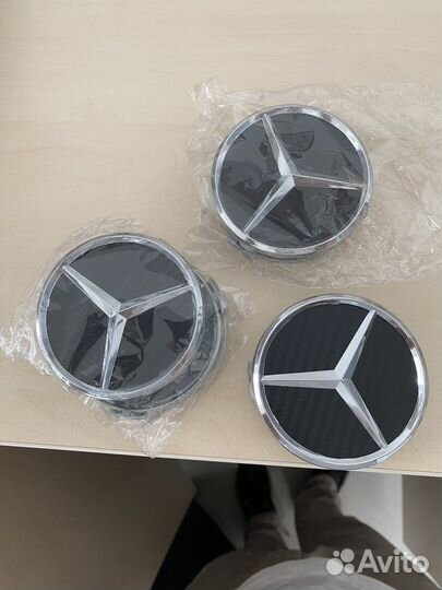 Заглушки на литые диски mercedes