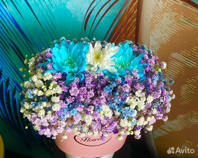 Букеты из гипсофил - сухоцвет