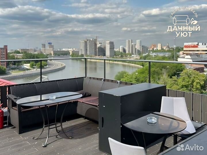 Уличная Мебель под Ротанг/ Подушки в Подарок