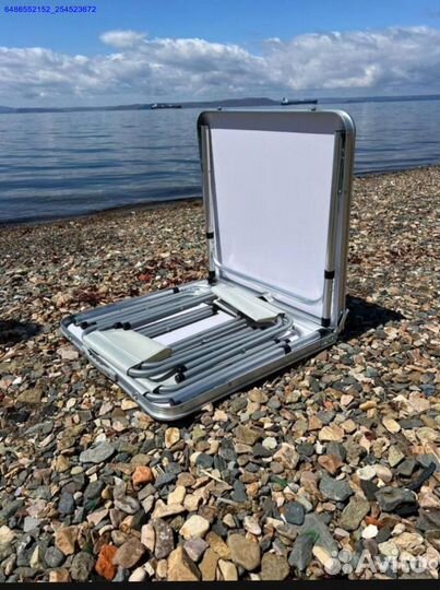 Складной стол+4 стула (Арт.61594)