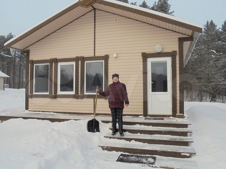 Дом 40 м² на участке 5 га