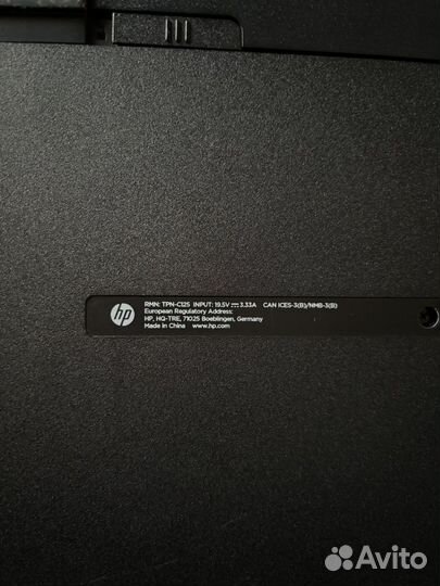 Ноутбук hp