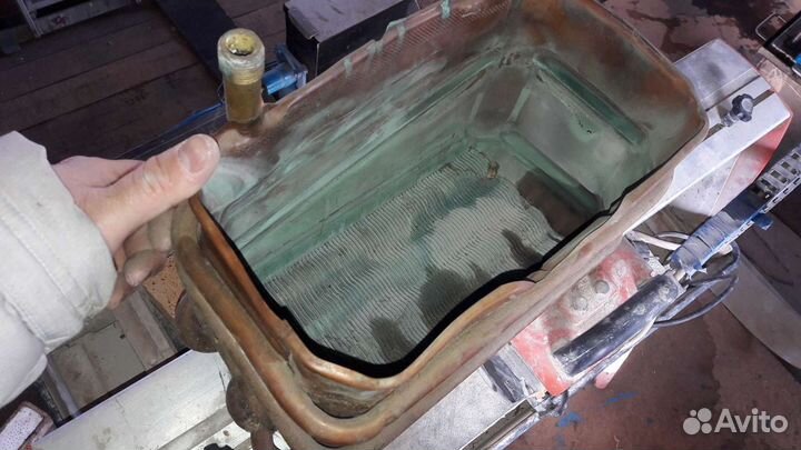 Теплообменник на Bosch котёл 2х конкурный