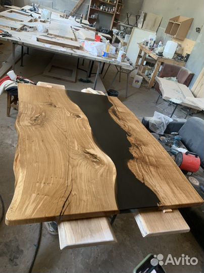 Слэб (столешница) дуб, бук, акация, ясень, карагач