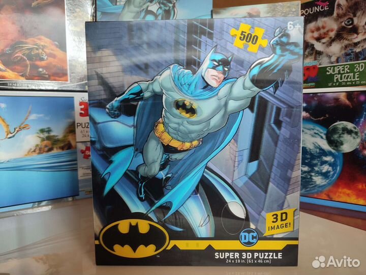 Новый пазл Prime 3d Бэтмен 500 деталей