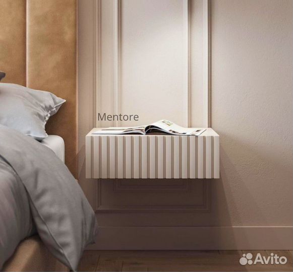 Тумба прикроватная Batista с ящиком / 50х40х20 см