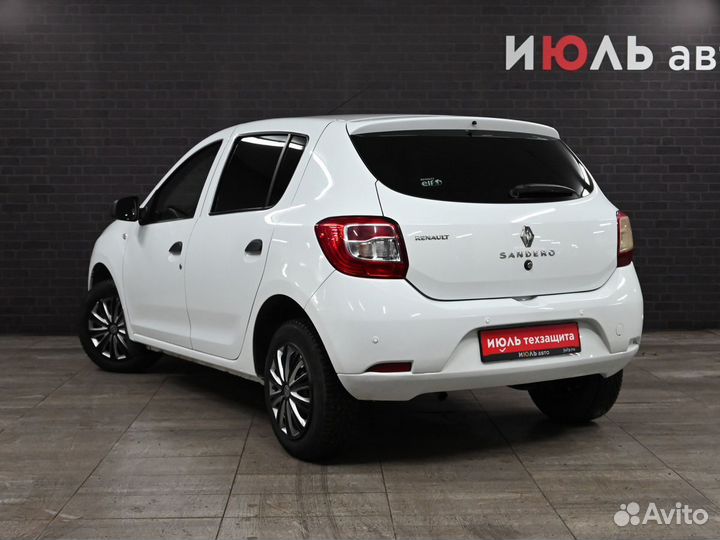 Renault Sandero 1.6 МТ, 2017, 107 524 км