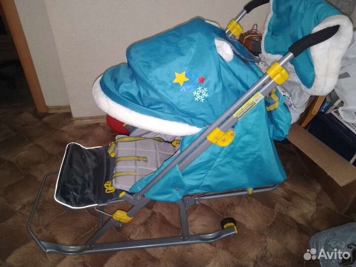 Детские зимние санки