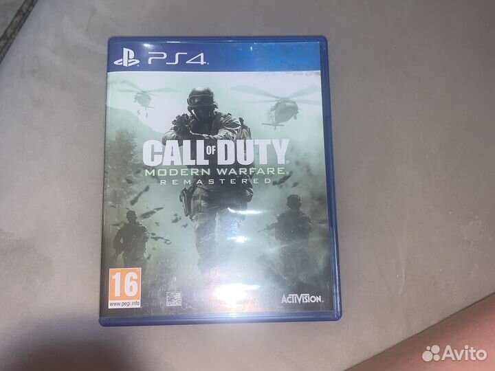 Игра для PS4 call of duty modern warfare