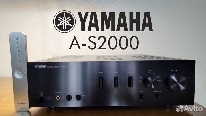 Yamaha A-S2000 black - в Идеале с Пультом