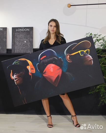 Печать на холсте