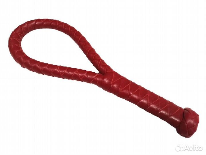Нагайка для массажа красная