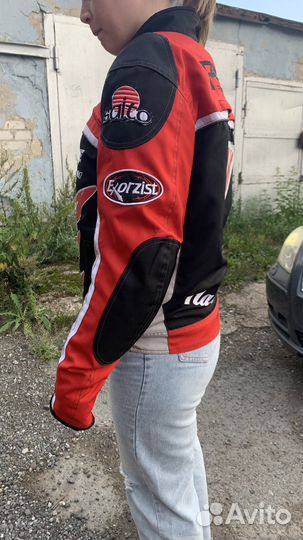 Мотокуртка, с защитой