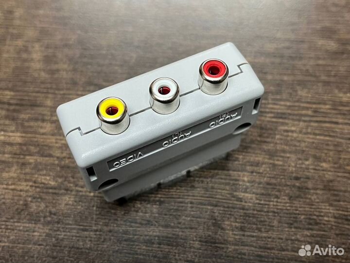 Переходник с тюльпанов RCA на scart Xbox 360 X360