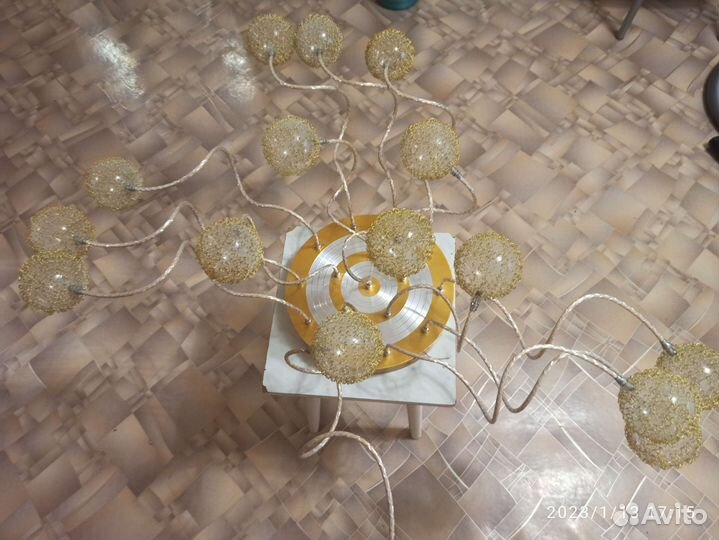 Люстра потолочная светодиодная бу