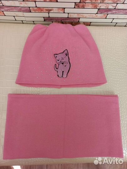 Ветровка для девочки р.86, летние шапочки и снуд