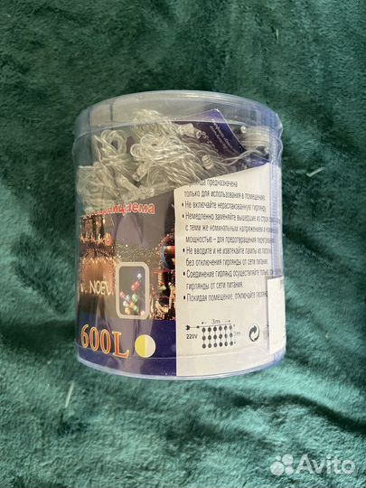 Гирлянда штора