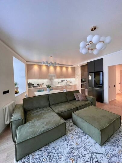 3-к. квартира, 107 м², 13/25 эт.