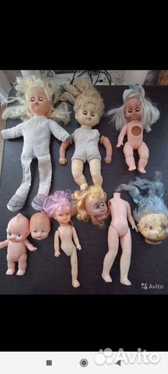 Куклы,пупсы гдр,ссср,фарфоровые,Китай,запчасти