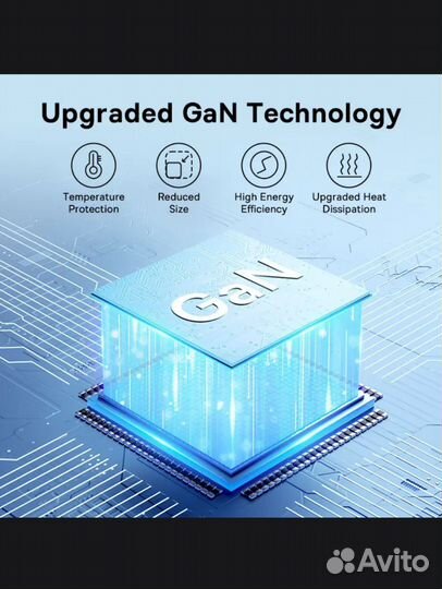 Зарядное устройство baseus gan 100w