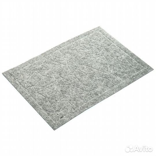 Коврик IN'loran Холл паутинка 40х60см серый пвх, п