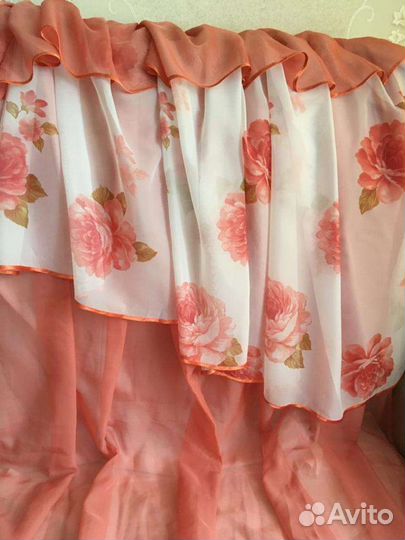 Комплект кухонных штор