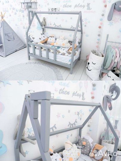 Детская кровать домик