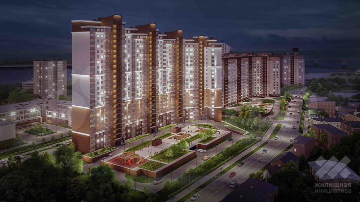 3-к. квартира, 64,6 м², 3/25 эт.