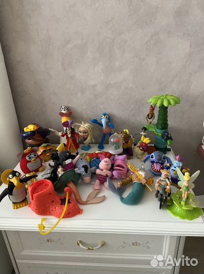 Коллекция игрушек disney макдональдс