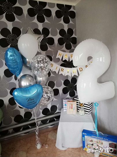 Цифра 2 на день рождения
