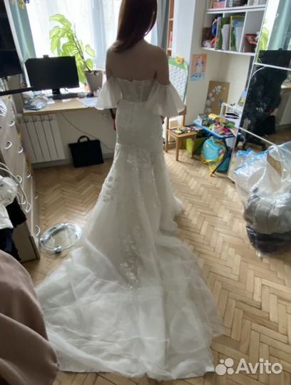 Свадебное платье 42 44 рыбка