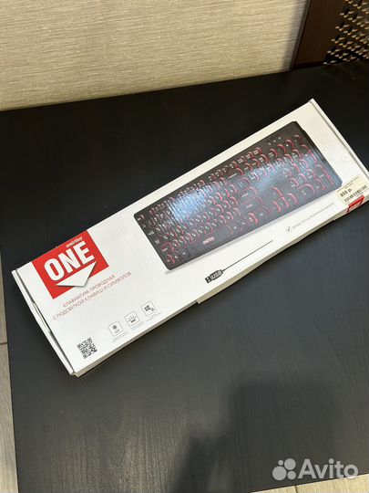 Клавиатура проводная С подсветкой клавиш