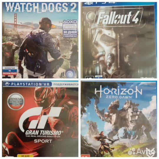 Игры для приставок ps4 бу