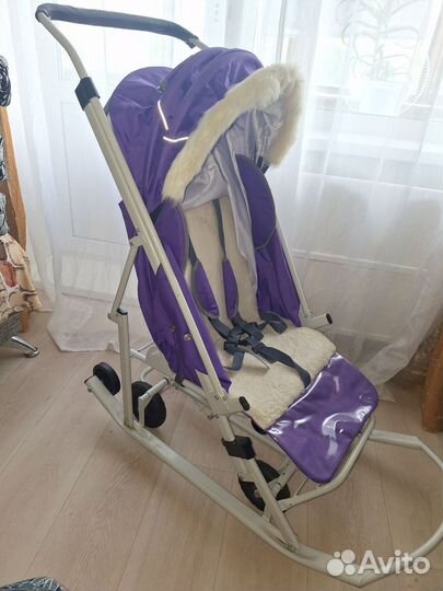 Коляска санки