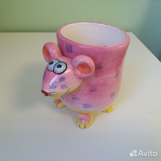 Новая необычная кружка в форме мышки