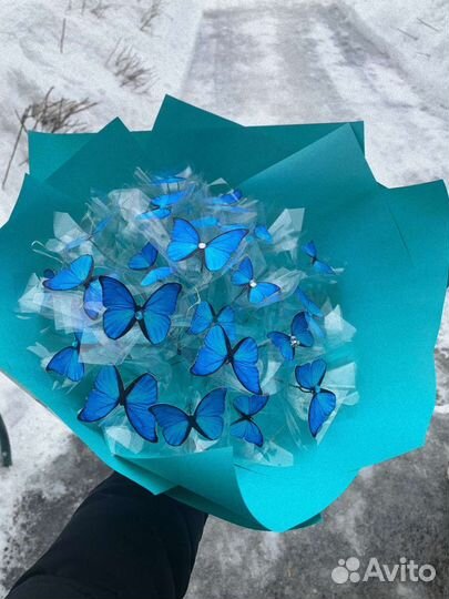 Букет из бабочек