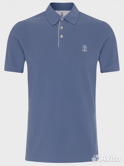 Поло хлопковое Brunello Cucinelli