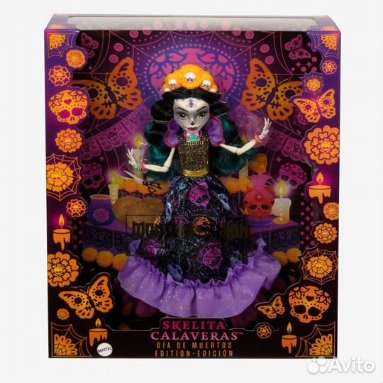 Monster High Howliday Skelita Dia de Muertos