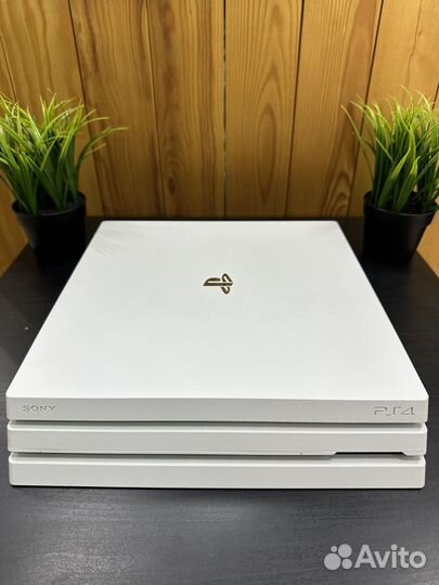 Sony playstation 4 PRO 1tb белая вторая ревизия