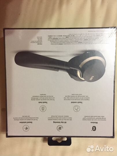 Наушники Bluetooth Jays U-Jays Wireless Black