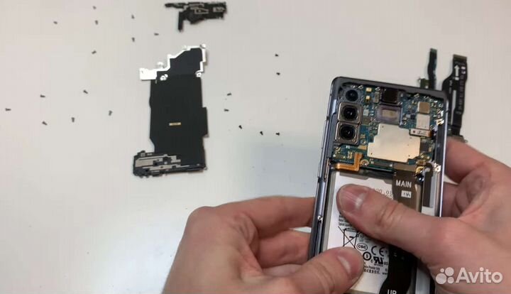 Стекло с Заменой Samsung Note 20