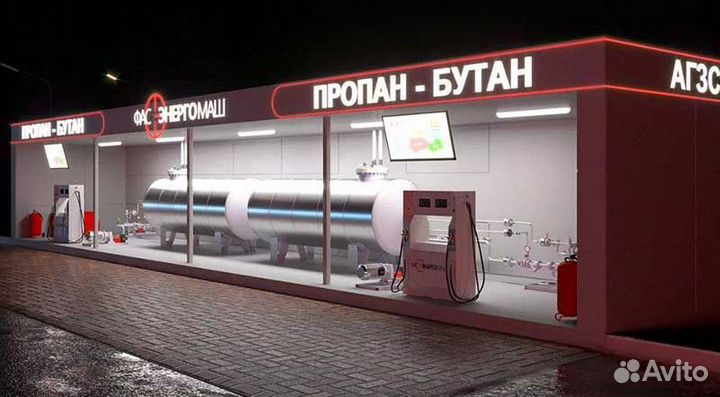 Газовая автозаправка модульная